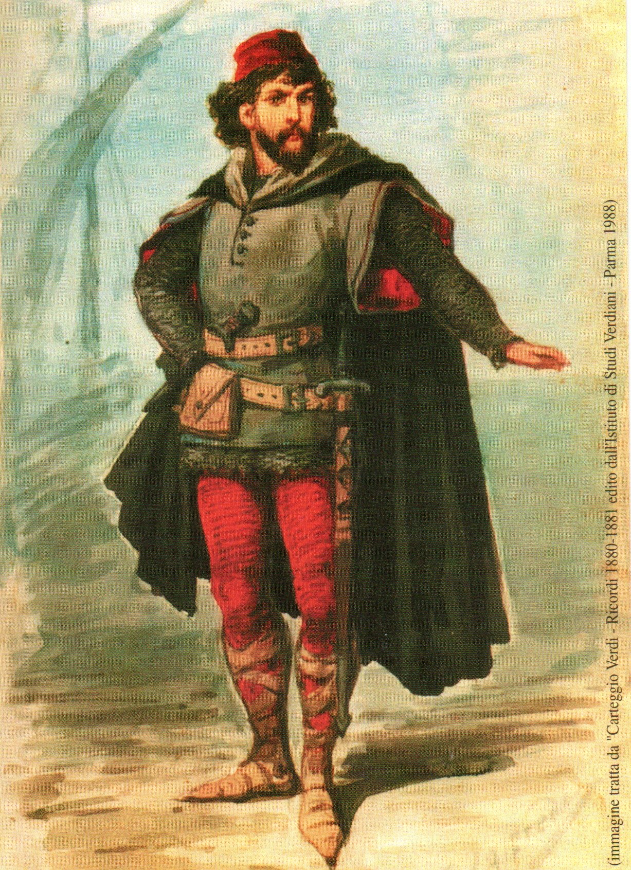 ESTRENO DEL DRAMA «SIMON BOCANEGRA» EN EL TEATRO DE LA CRUZ