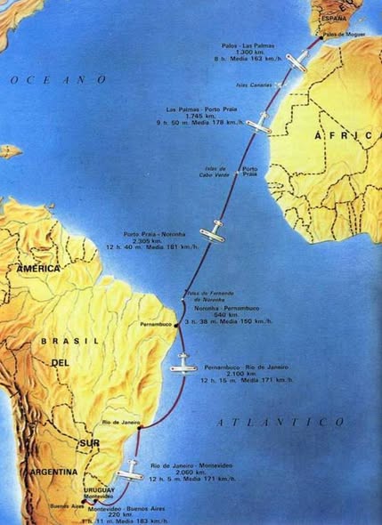 CENTENARIO DEL PRIMER VUELO DEL HIDROAVIÓN «PLUS ULTRA» DE 1926.