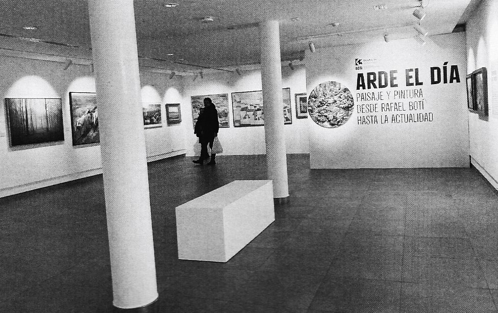 “ARDE EL DÍA”, UNA EXPOSICIÓN EN LA QUE PRIEGO TIENE UN PROTAGONISMO ESPECIAL.