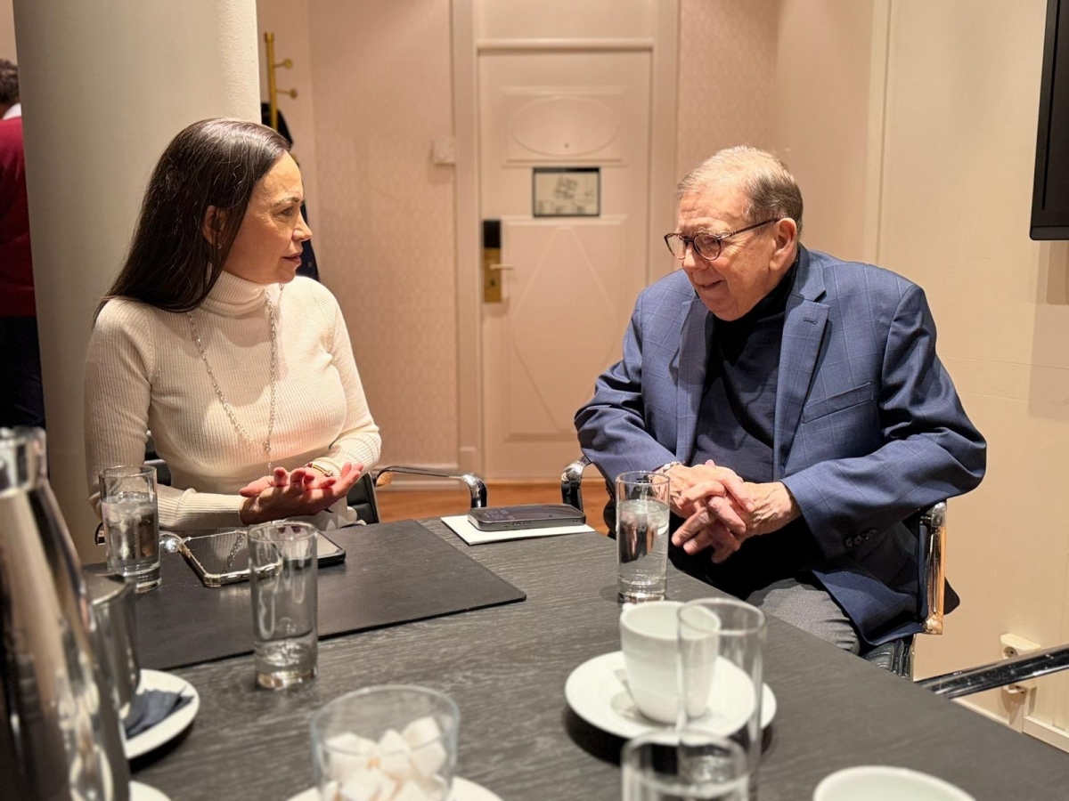 EDMUNDO GONZÁLEZ Y CORINA MACHADO PODRÍA RECIBIR EL PREMIO DE CONVIVENCIA MANUEL BROSETA EN VALÈNCIA