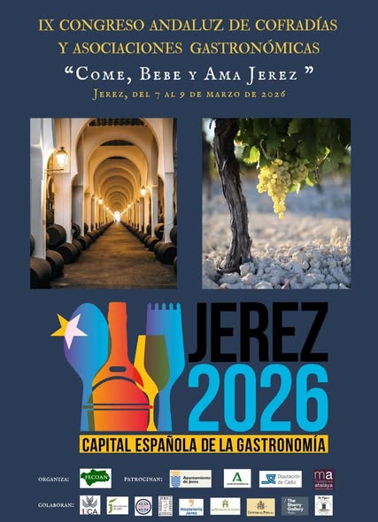 IX CONGRESO ANDALUZ DE COFRADÍAS Y ASOCIACIACIONES GASTRONÓMICAS: