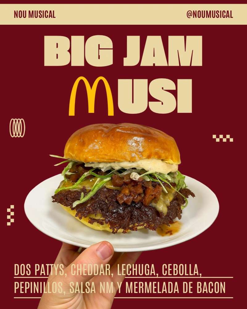 EL NOU MUSICAL, O LA ESENCIA DE LA HAMBURGUESA