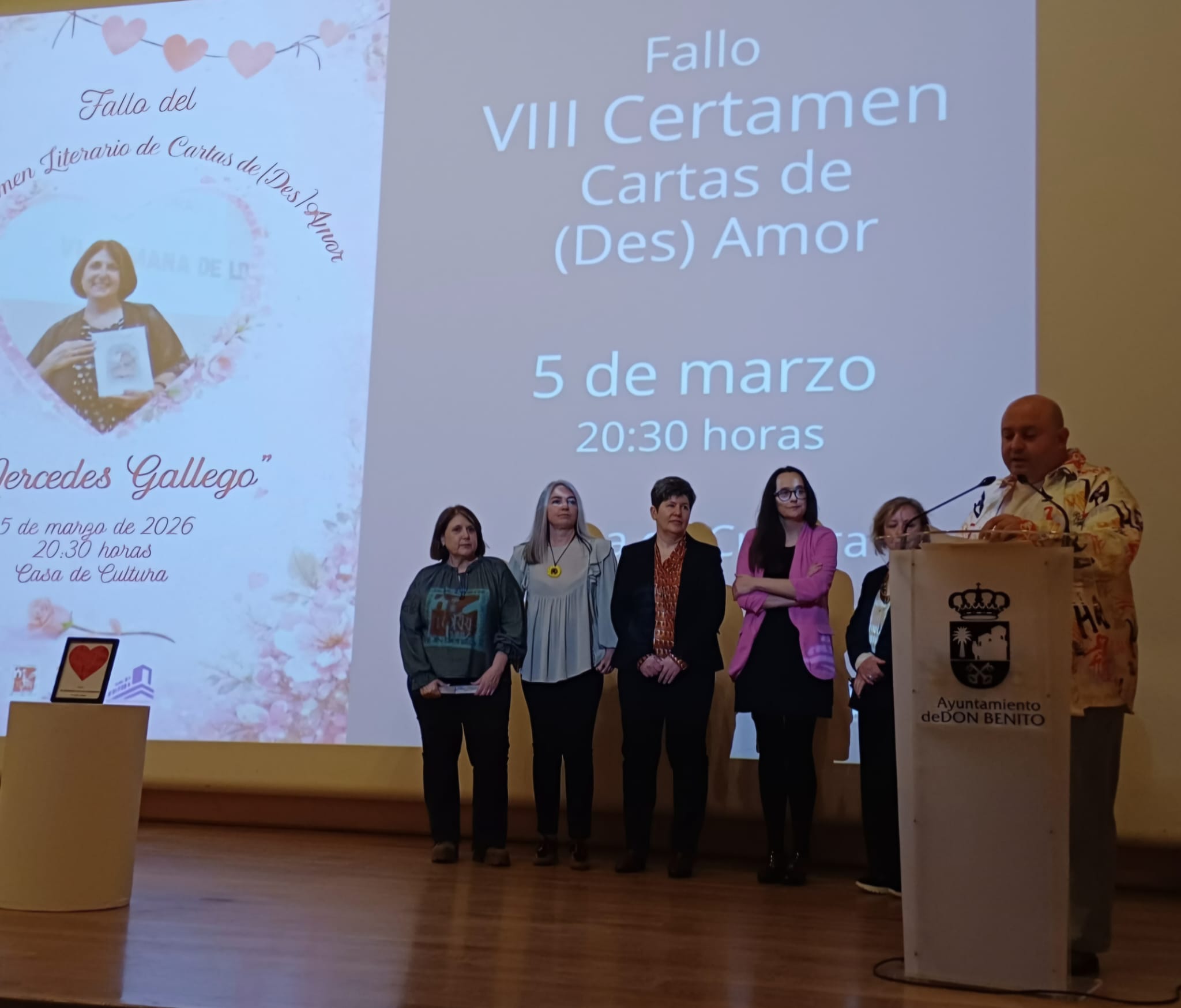 CERTAMEN LITERARIO DE CARTAS DE AMOR O DESAMOR “MERCEDES GALLEGO”