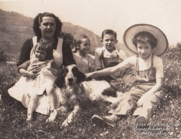 EMOTIVA HISTORIA DE UNA LAS FAMILIAS QUE VIVIÓ EN EL POBLADO MINERO DE RIOSECO (RIOSA) ENTRE 1948 Y1953