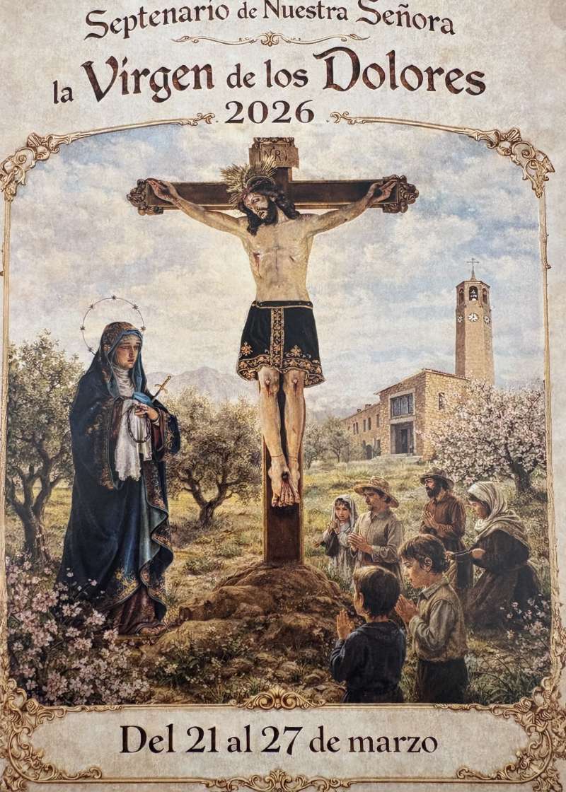 SANTA BÁRBARA CELEBRA EL SEPTENARIO A LA VIRGEN DE LOS DOLORES (VALENCIA)