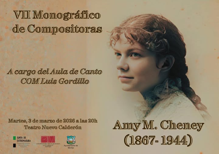 CONCIERTO DEL AULA DE CANTO DEL CONSERVATORIO OFICIAL DE MÚSICA “LUIS GORDILLO” DE MONTIJO.