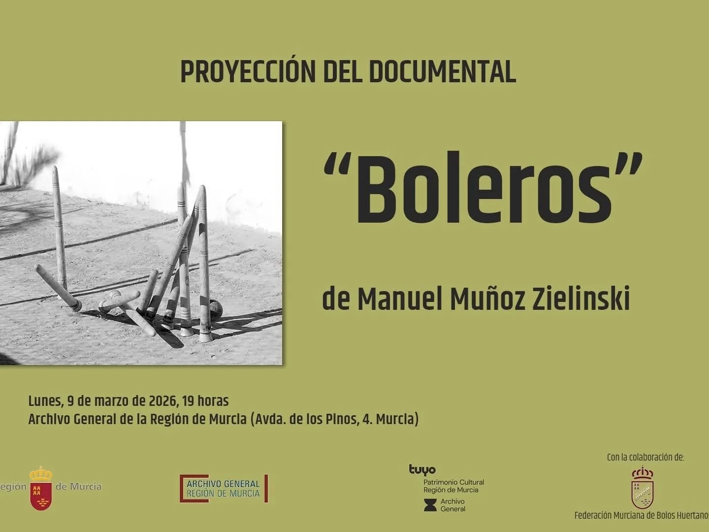 PRESENTACIÓN DEL DOCUMENTAL LOS BOLEROS