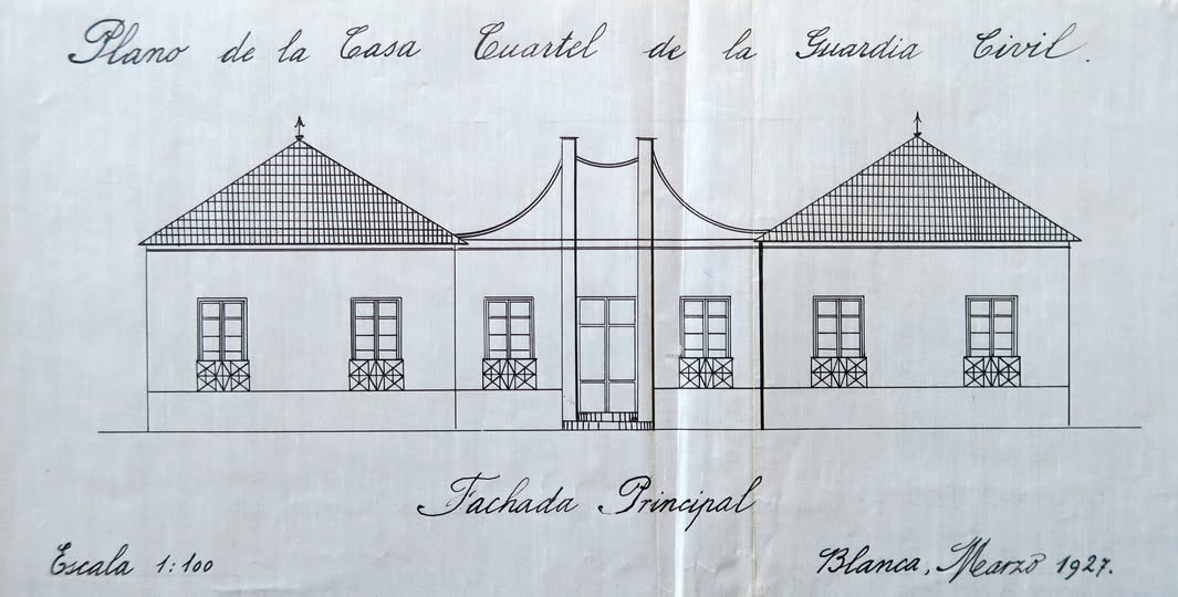 TAL DIA COMO HOY, PERO EN 1927 EN BLANCA (MURCIA)