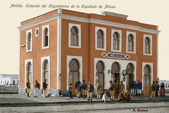 ESTACIONES DE FERROCARRIL DE MELILLA.