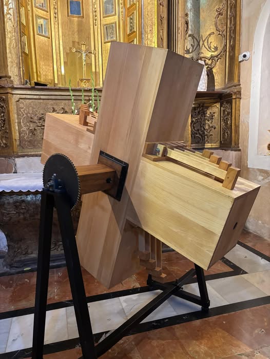 EL 22 DE MARZO SE COLOCARÁ LA NUEVA CARRACA DE CARAVACA