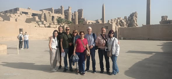 SALUDO FUENTEPIÑELANO-EGIPCIO 4650. VIAJE A EGIPTO