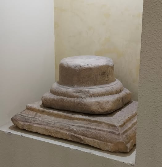 RESTOS ROMANOS EN EL AYUNTAMIENTO DE MONTIJO