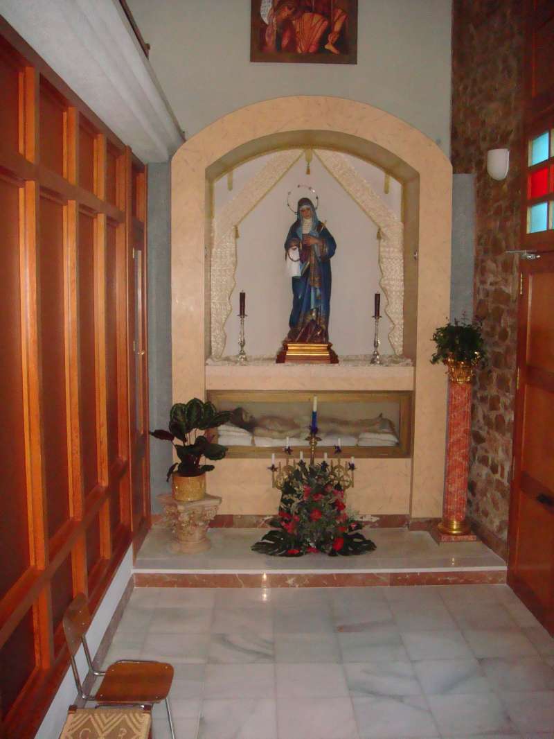 LA IMAGEN DE LA VIRGEN DE LOS DOLORES, OBRA DE ANTONIO SANJUAN