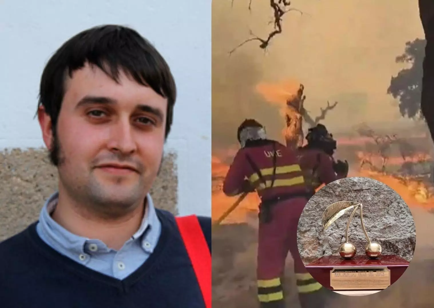 JUAN PEDRO RECIO CUESTA Y EL OPERATIVO ANTIINCENDIOS, ‘CEREZAS DE ORO 2026’ POR SU HISTORIA Y SOLIDARIDAD COLECTIVA