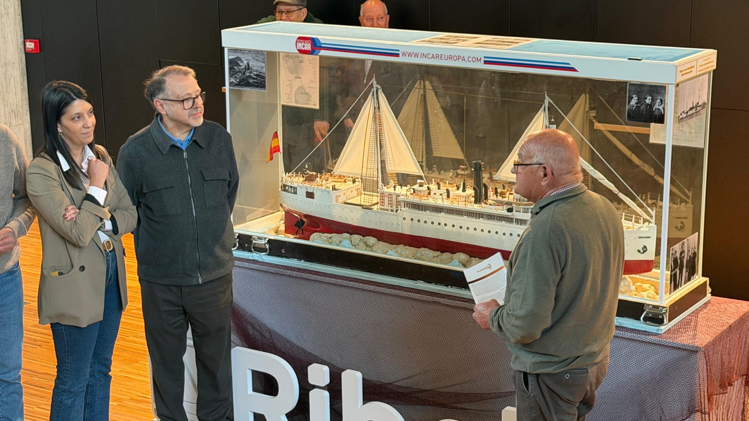 RIBEIRA ESTRENA SUS JORNADAS HISTÓRICAS CON UN HOMENAJE A LUSTRES RIVAS Y LA EXHIBICIÓN DEL VAPOR-CORREO SANTA ISABEL.