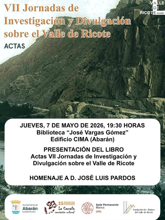 PRESENTACION DEL LIBRO DE ACTAS DE LA VII JORNADAS DE INVESTIGACIÓN Y DIVULGACIÓN SOBRE EL VALLE