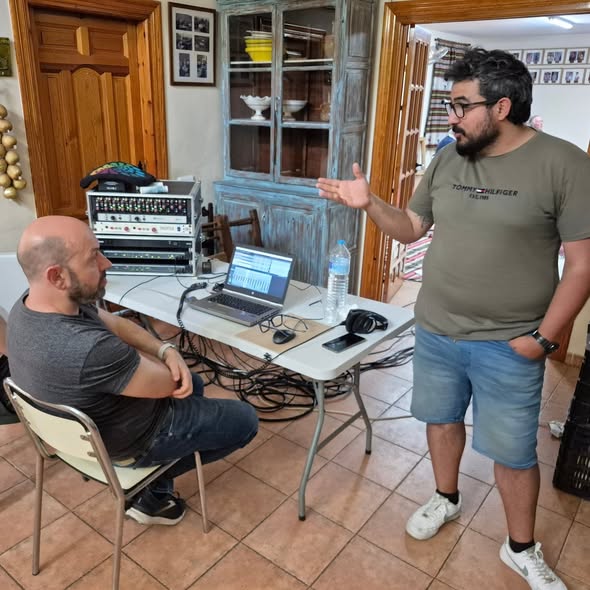 ZARAÍCHE (HUERTA DE MURCIA) PUESTO QUE LA CUADRILLA DE LA LOCALIDAD HA ESTADO GRABANDO SU TRABAJO.