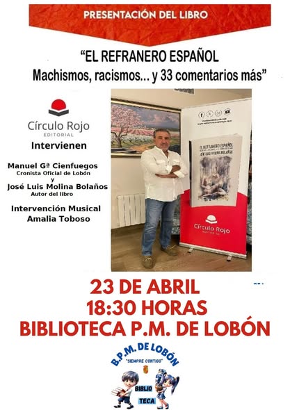 23 DE ABRIL, DÍA DEL LIBRO.