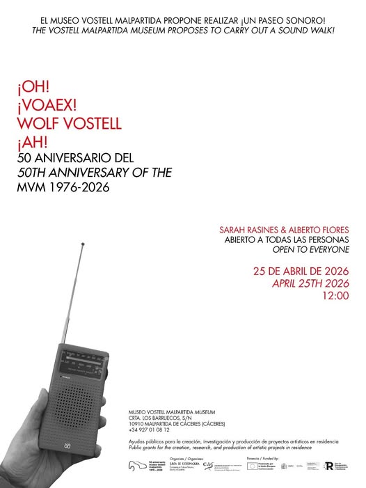 QUEDÁIS INVITADOS MAÑANA SÁBADO A UN ARTÍSTICO PASEO SONORO POR LOS BARRUECOS.