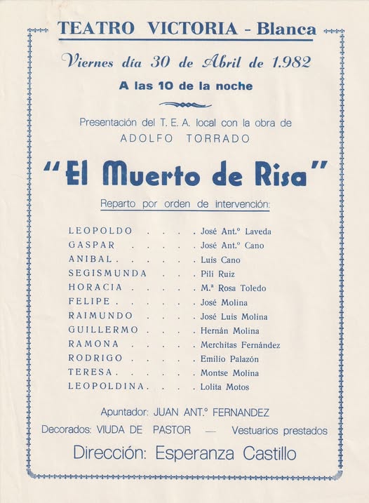 TAL DIA COMO HOY, PERO EN 1982