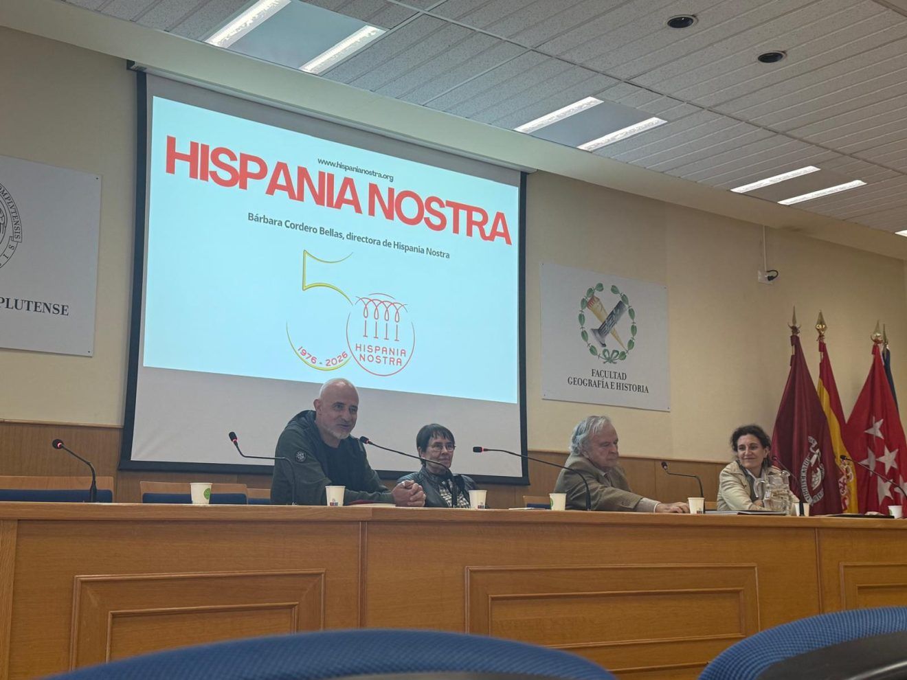 BÁRBARA CORDERO PRESENTA HISPANIA NOSTRA EN LA UCM