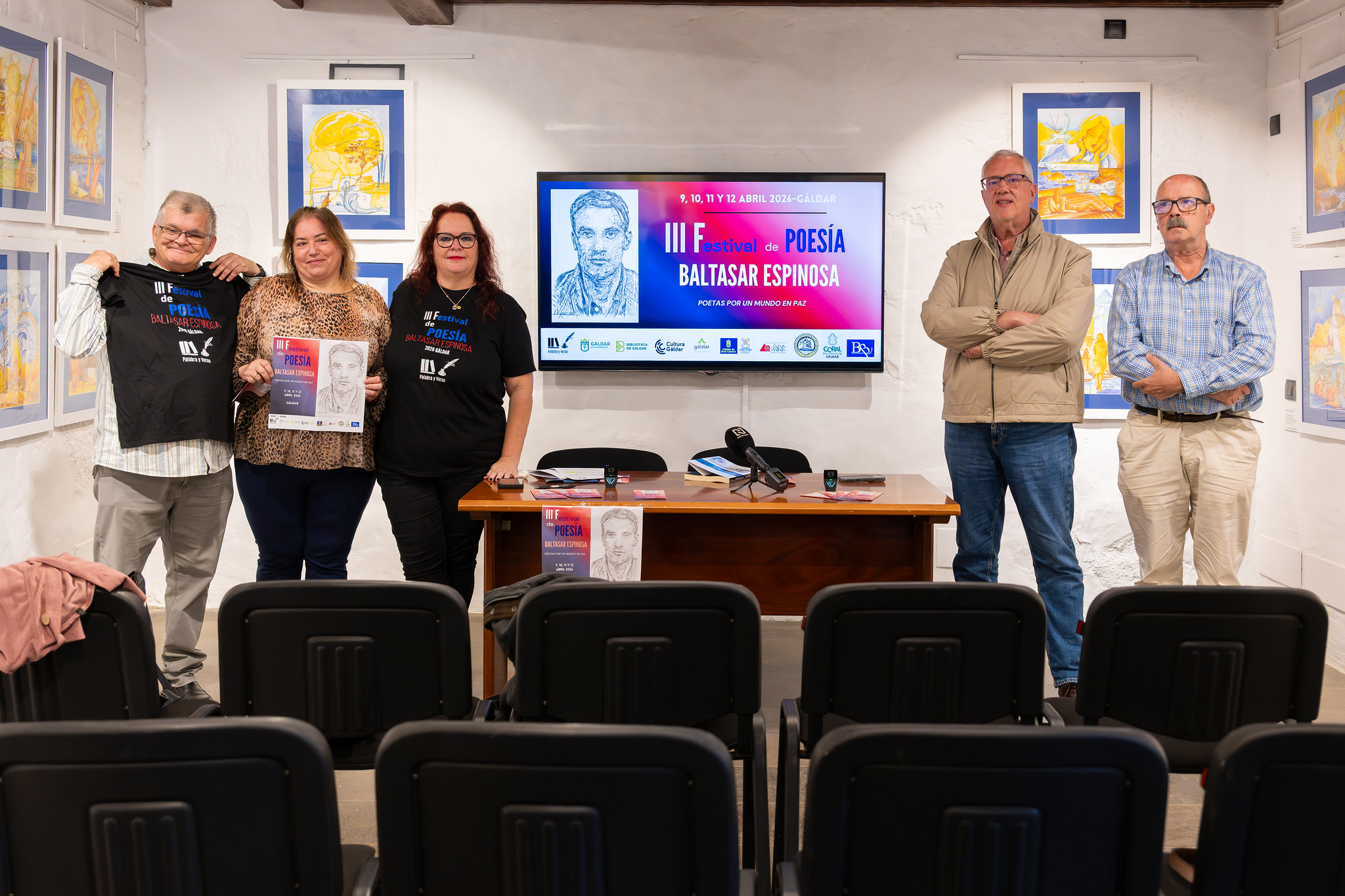 EL FESTIVAL DE POESÍA BALTASAR ESPINOSA CONVIERTE A GÁLDAR EN LA CAPITAL CANARIA DE LA POESÍA DURANTE CUATRO DÍAS