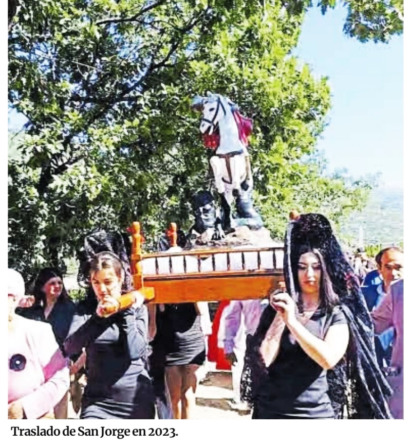 “¡SAN JORGE, MIRA PA’ LO MÍO!”: NAVACONCEJO (CÄCERES) SE PREPARA PARA FESTEJAR A SU PATRÓN