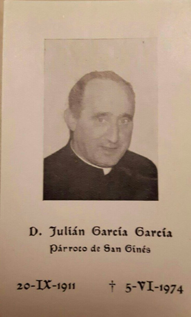 UN PÁRROCO DE LA IGLESIA DE SAN GINÉS MUY RECORDADO EN GUADALAJARA: DON JULIÁN GARCÍA
