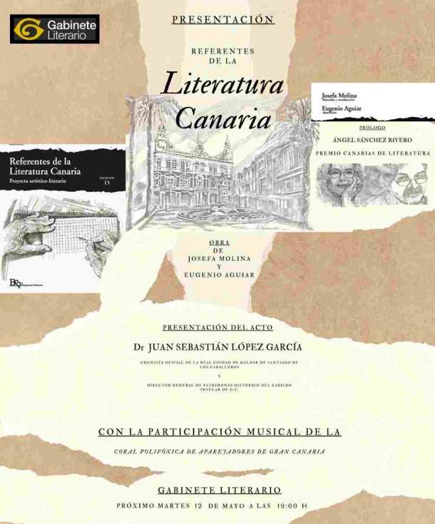 EL GABINETE LITERARIO ACOGE EL PROYECTO ARTÍSTICO-LITERARIO ‘REFERENTES DE LA LITERATURA CANARIA’