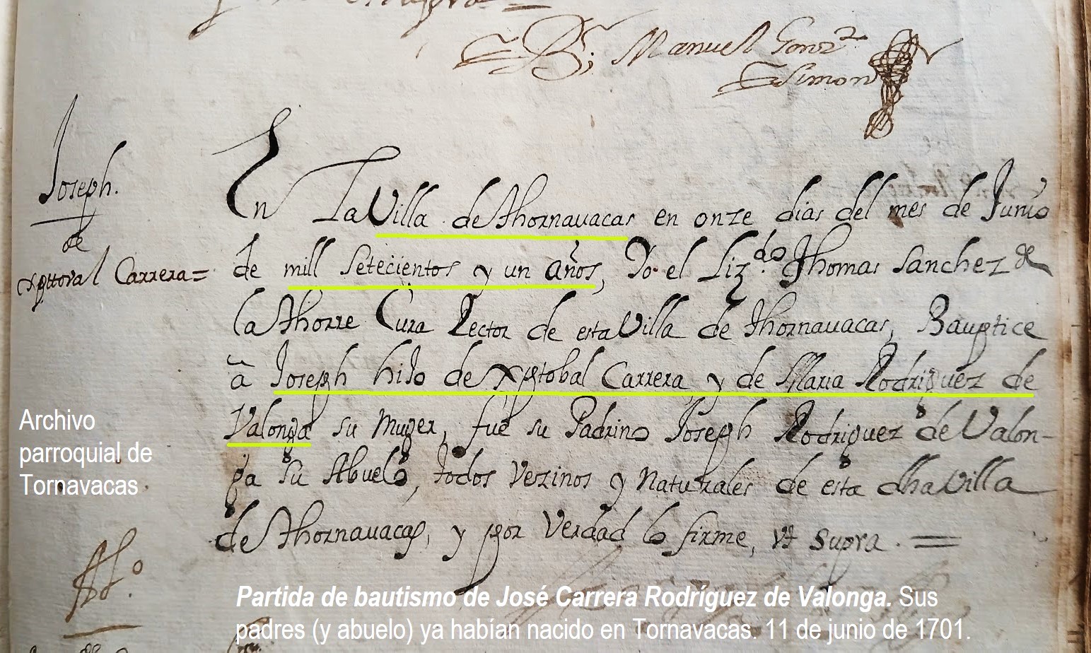 HISTORIA Y MEMORIA DE TORNAVACAS, 5, 2026: ALGUNAS FAMILIAS TORNAVAQUEÑAS DE HACE ALGO MÁS DE 300 AÑOS