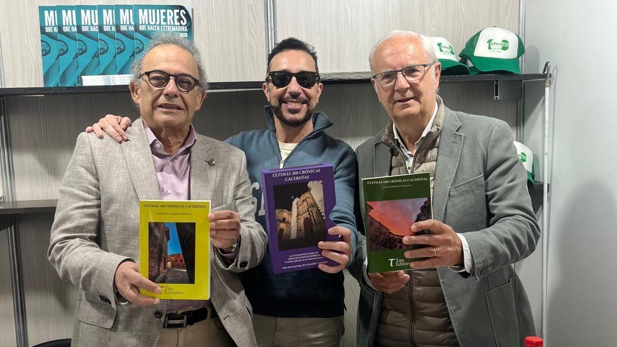CÁCERES EN 200 CRÓNICAS DE SANTOS BENÍTEZ Y JIMÉNEZ BERROCAL PARA EL PERIÓDICO EXTREMADURA