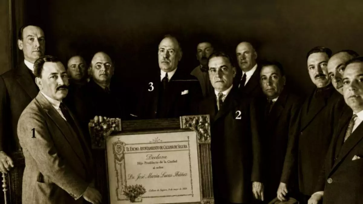 EL DÍA EN QUE CALLOSA HOMENAJEÓ AL DOCTOR JOSÉ LUCAS IBÁÑEZ