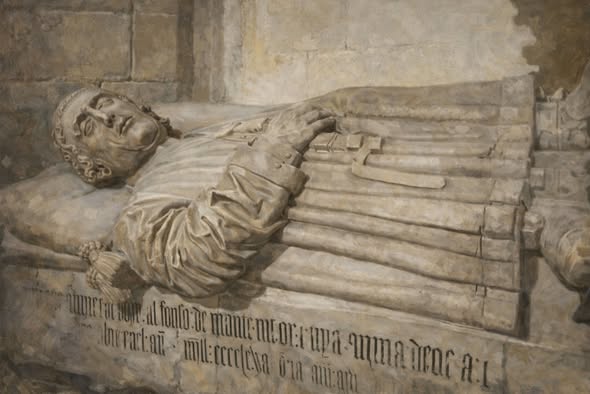 SEPULCRO DE LOS MONTEMAYOR EN LA CATEDRAL DE CUENCA
