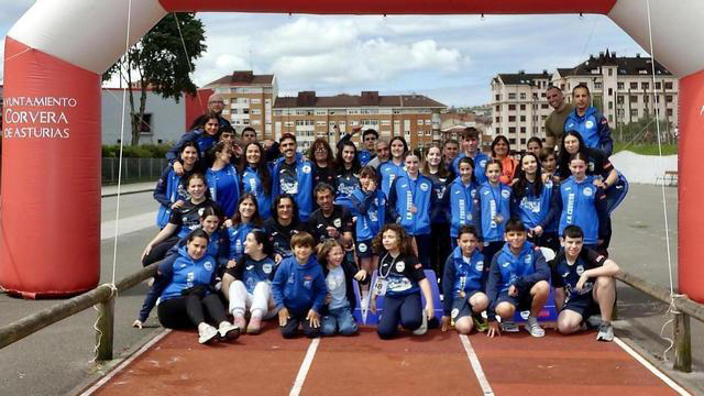 LA ESCUELA NATACIÓN CORVERA BRILLA EN EL IV ACUATLÓN DE CORVERA CON PODIOS EN INFANTIL Y RELEVOS