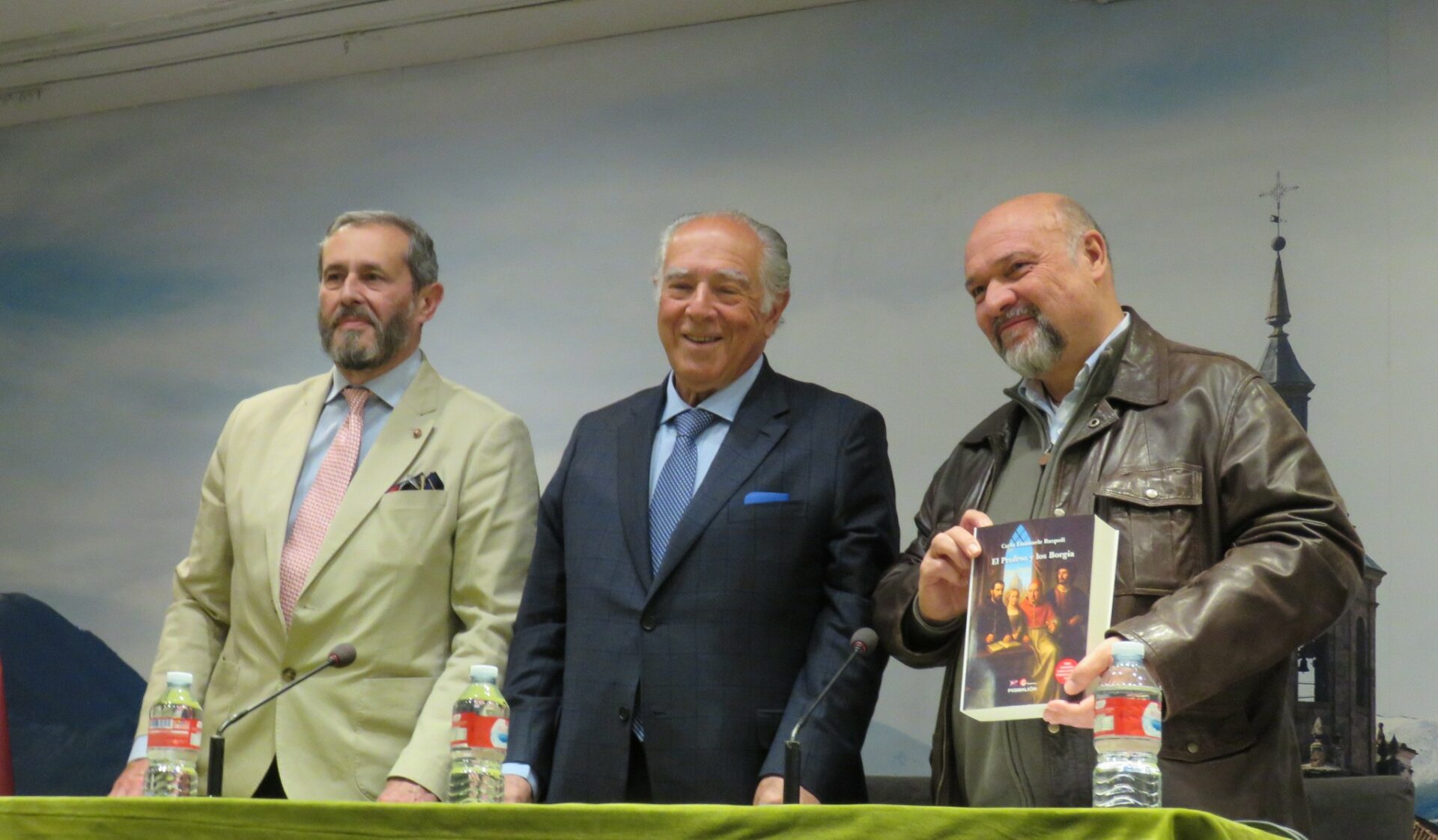 PRESENTACIÓN DEL LIBRO EL PROFESO Y LOS BORGIA, DE CARLO EMANUELE RUSPOLI Y ENTREGA AL AUTOR DEL PREMIO INTERNACIONAL DE NOVELA HISTÓRICA