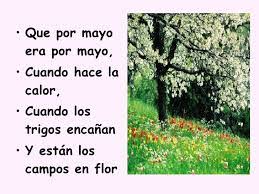 QUE POR MAYO ERA POR MAYO…