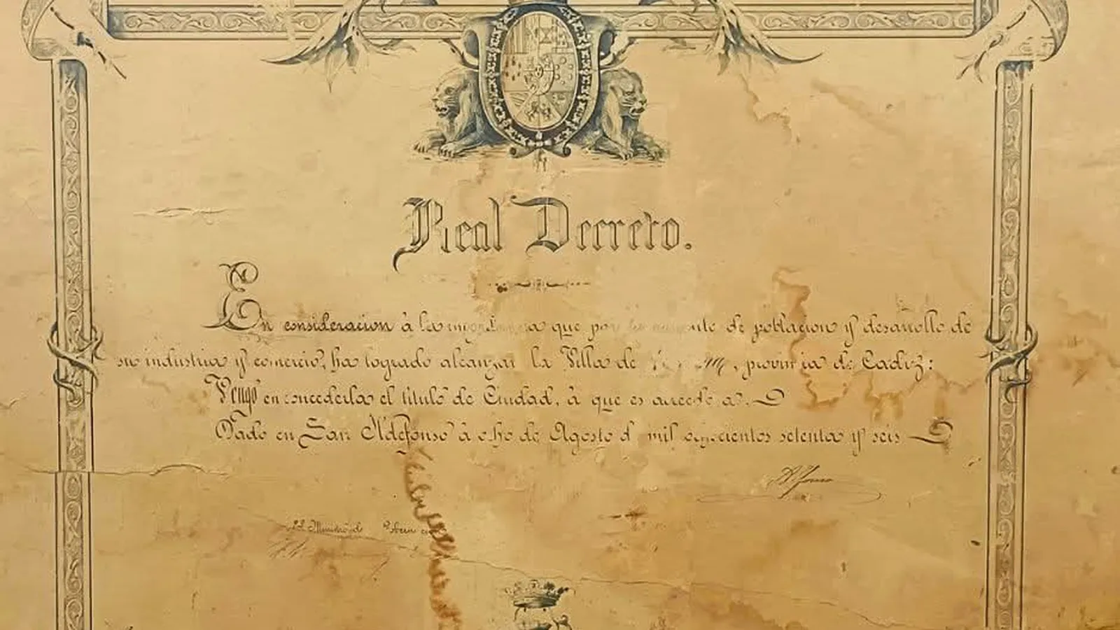 CHICLANA CELEBRA SUS 150 AÑOS DE CIUDAD