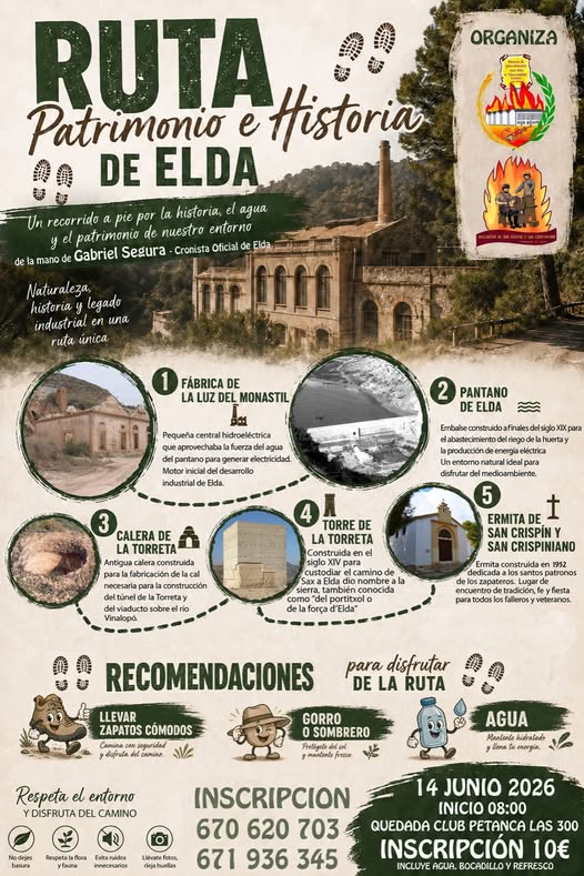 UNA RUTA POR EL PATRIMONIO E HISTORIA DE ELDA