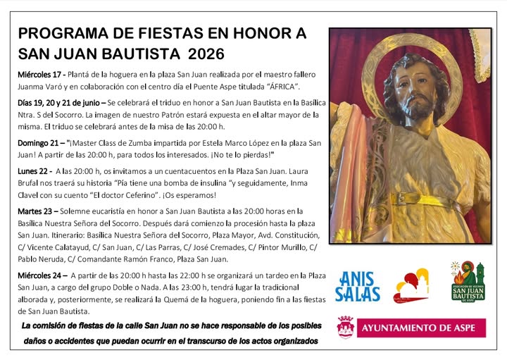 ASPE Y SAN JUAN BAUTISTA