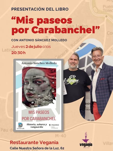 PRESENTACIÓN DE LIBRO “MIS PASEOS POR CARABANCHEL”