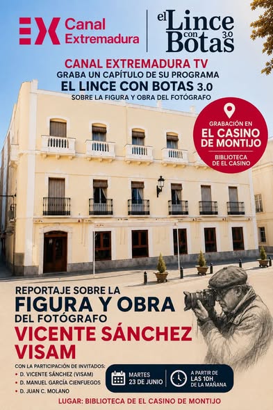 EL FOTÓGRAFO VISAM EN EL “LINCE CON BOTAS 3.0”.
