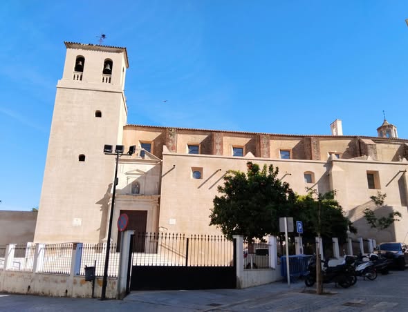 SAN ANTONIO DE PADUA EN LA IGLESIA DE SANTA MARIA LA REAL DE BADAJOZ.