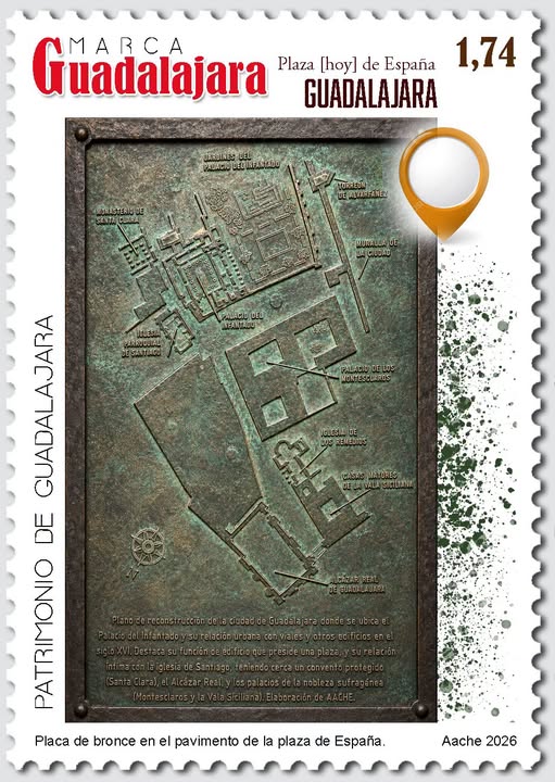 LA GRAN PLACA FUNDIDA EN BRONCE