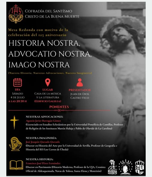 EL 125 ANIVERSARIO DE LA COFRADÍA DEL CRISTO DE LA BUENA MUERTE