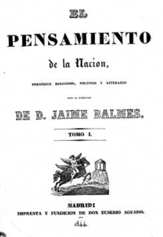 HINOJAL EN 1846, DE MANOS DE JAIME BALMES