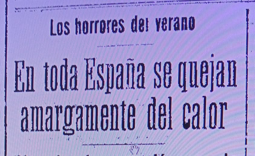 LO QUE DECÍA LA PRENSA DE MADRID EL 24 DE JULIO DE 1926