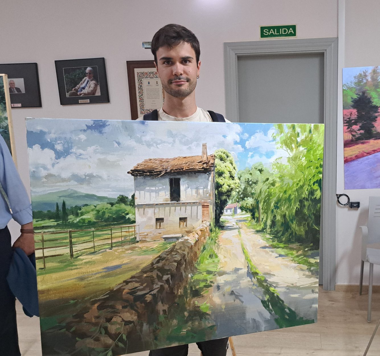 REPOLLÉS GANA EL XXI CERTAMEN DE PINTURA VILLA DE ARRIONDAS