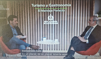 EL PRESIDENTE DE LA REAL ACADEMIA ESPAÑOLA DE GASTRONOMÍA