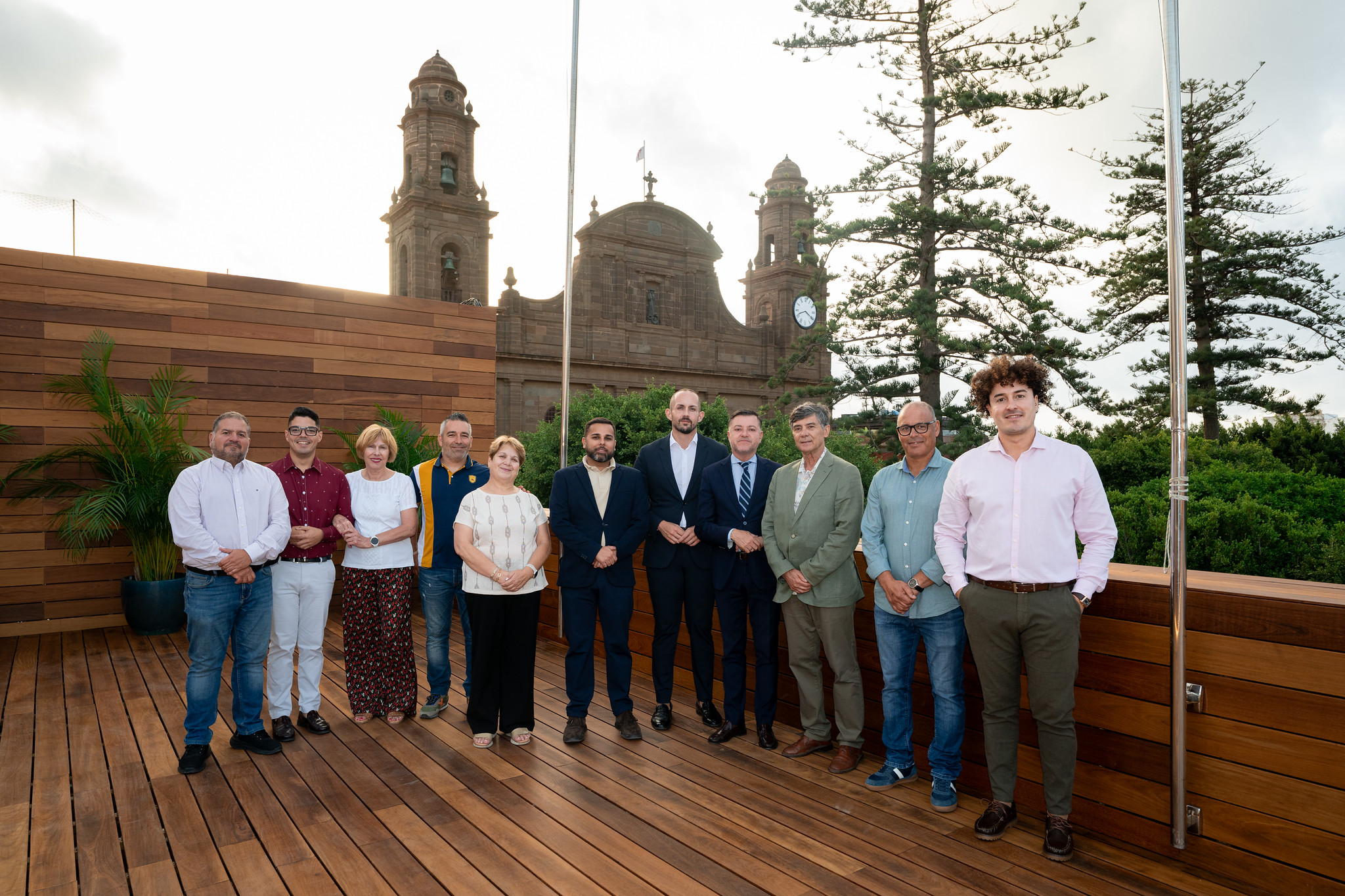 LAS CASAS CONSISTORIALES CULMINAN SU REHABILITACIÓN CON LA APERTURA DE UN NUEVO ESPACIO POLIVALENTE Y UN MIRADOR SOBRE SU CUBIERTA