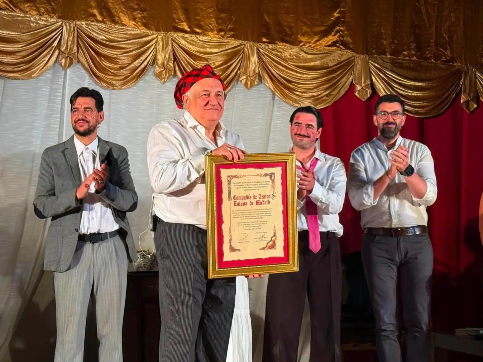 CLAUSURA DE LA XXX EDICIÓN DE ‘CANDILEJAS DE VERANO’ CON UN HOMENAJE A TEATRO ESLAVA Y A LOS CONCEJALES DE CULTURA DE LOS ÚLTIMOS 30 AÑOS